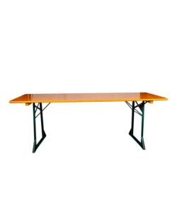 SET BIRRERIA DA ESTERNO EUROGARDEN "MAGNUM" IN LEGNO CON UN TAVOLO E 2 PANCHE PIEGHEVOLI 220X80 CM